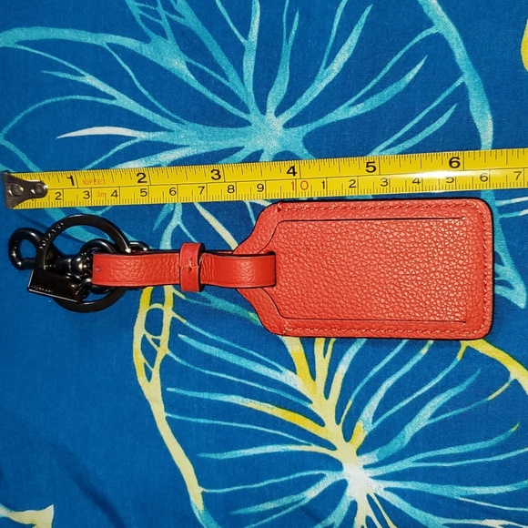 Coach Luggage Tag - Bag Charm - Picture 1 of 4
